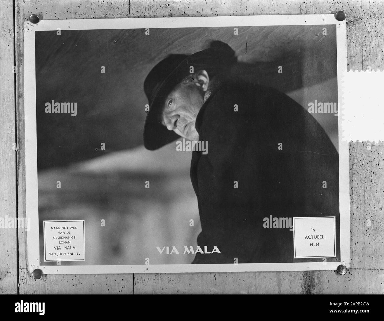 Repros actuels du film Via Mala Date : 24 août 1953 mots clés : film, repros Banque D'Images