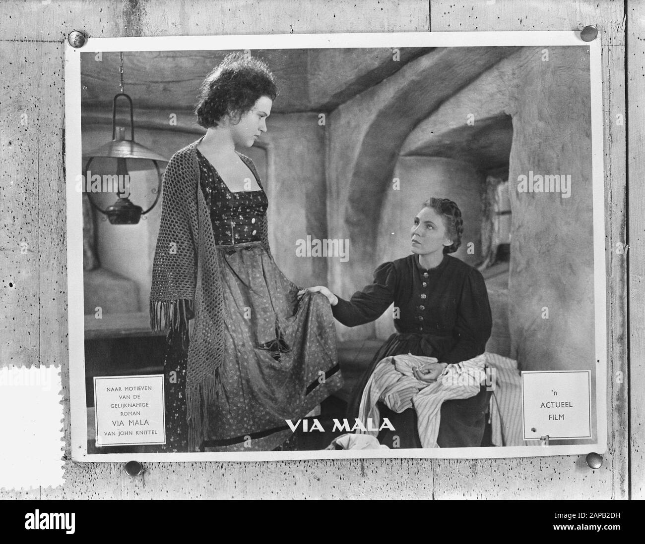 Repros actuels du film Via Mala Date : 24 août 1953 mots clés : film, repros Banque D'Images