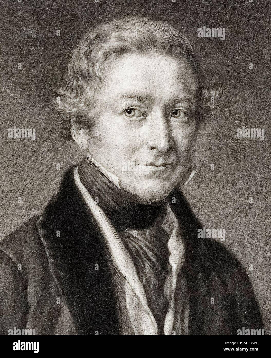 Sir Robert Peel (1788-1850), 2ème Baronet, portrait, 1850 Banque D'Images