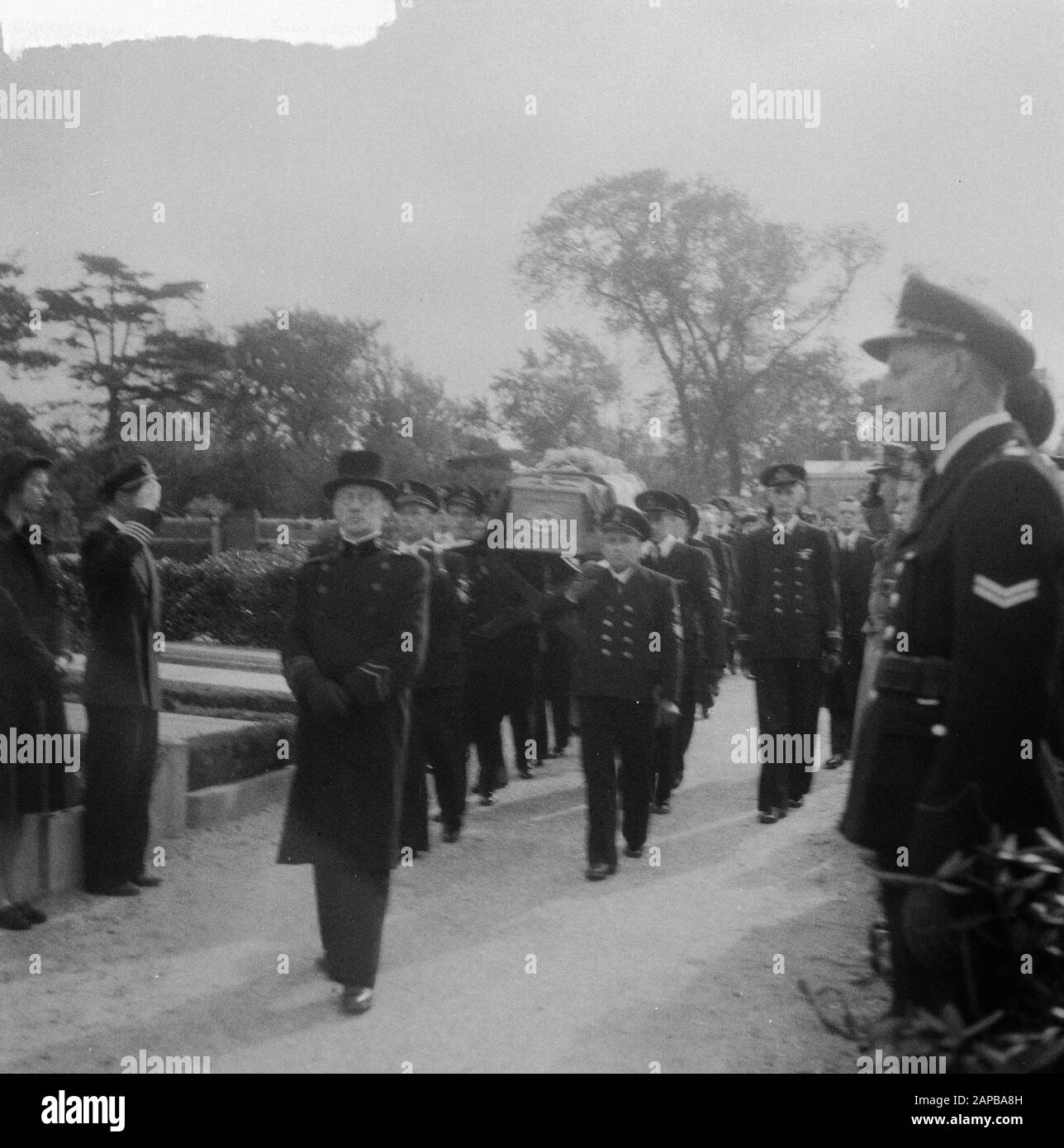 Arrivée au tombeau Date: 2 octobre 1948 mots clés: Arrivée Banque D'Images