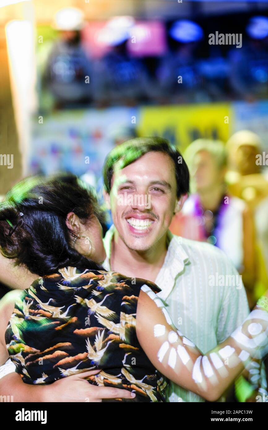 Carnaval Brésilien 2019 - À Salvador, Bahia, Brésil Banque D'Images