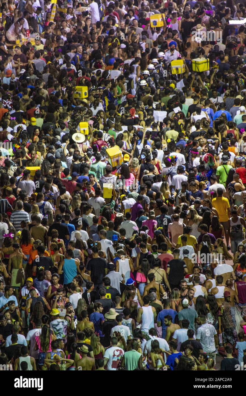 Amériques, Amérique du Sud, Brésil, Bahia, Salvador, carnaval Banque D'Images