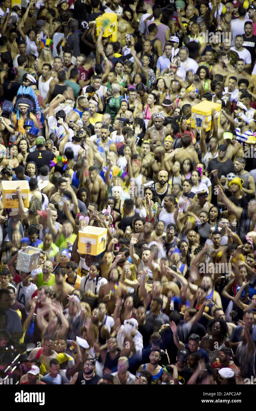 Amériques, Amérique du Sud, Brésil, Bahia, Salvador, carnaval Banque D'Images