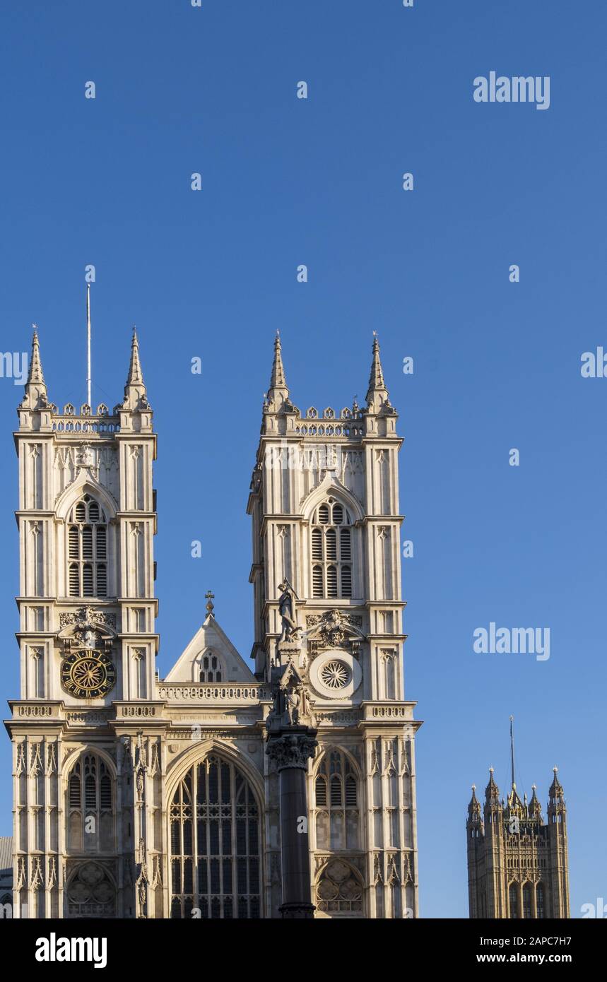 Abbaye de Westminster - l'église du couronnement à Westminster, Londres Banque D'Images