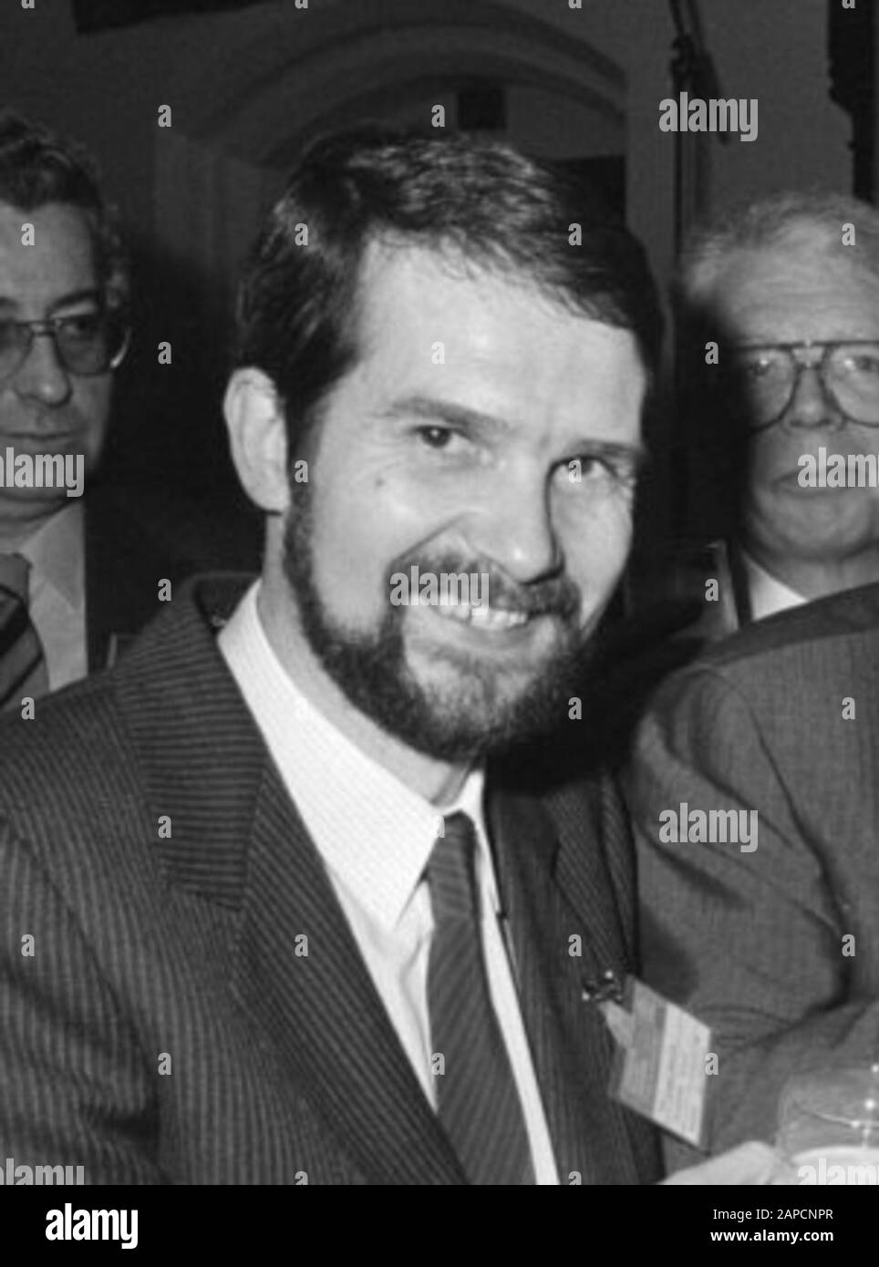 Abel Caballero Le 9 Janvier 1986; Banque D'Images