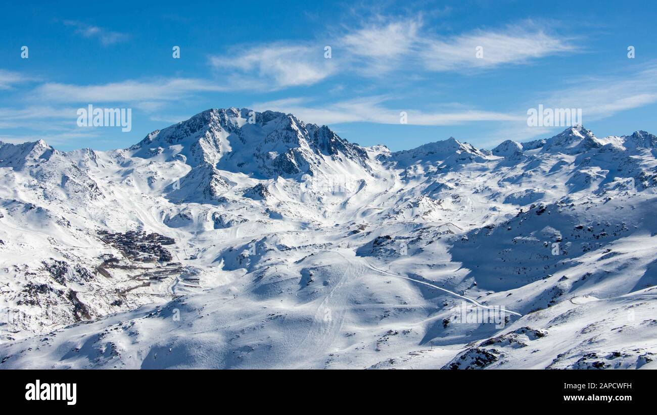 Glacier de peclet val thorens Banque de photographies et d'images à haute  résolution - Alamy