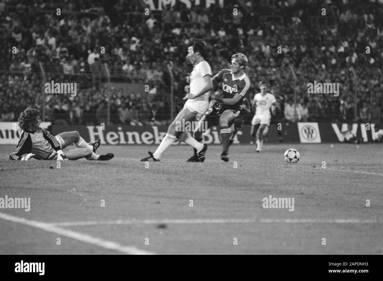 Tournoi Amsterdam 707, AZ 67 contre le FC Koln Date : 13 août 1982 lieu : Amsterdam, Noord-Holland mots clés : sport, football Banque D'Images