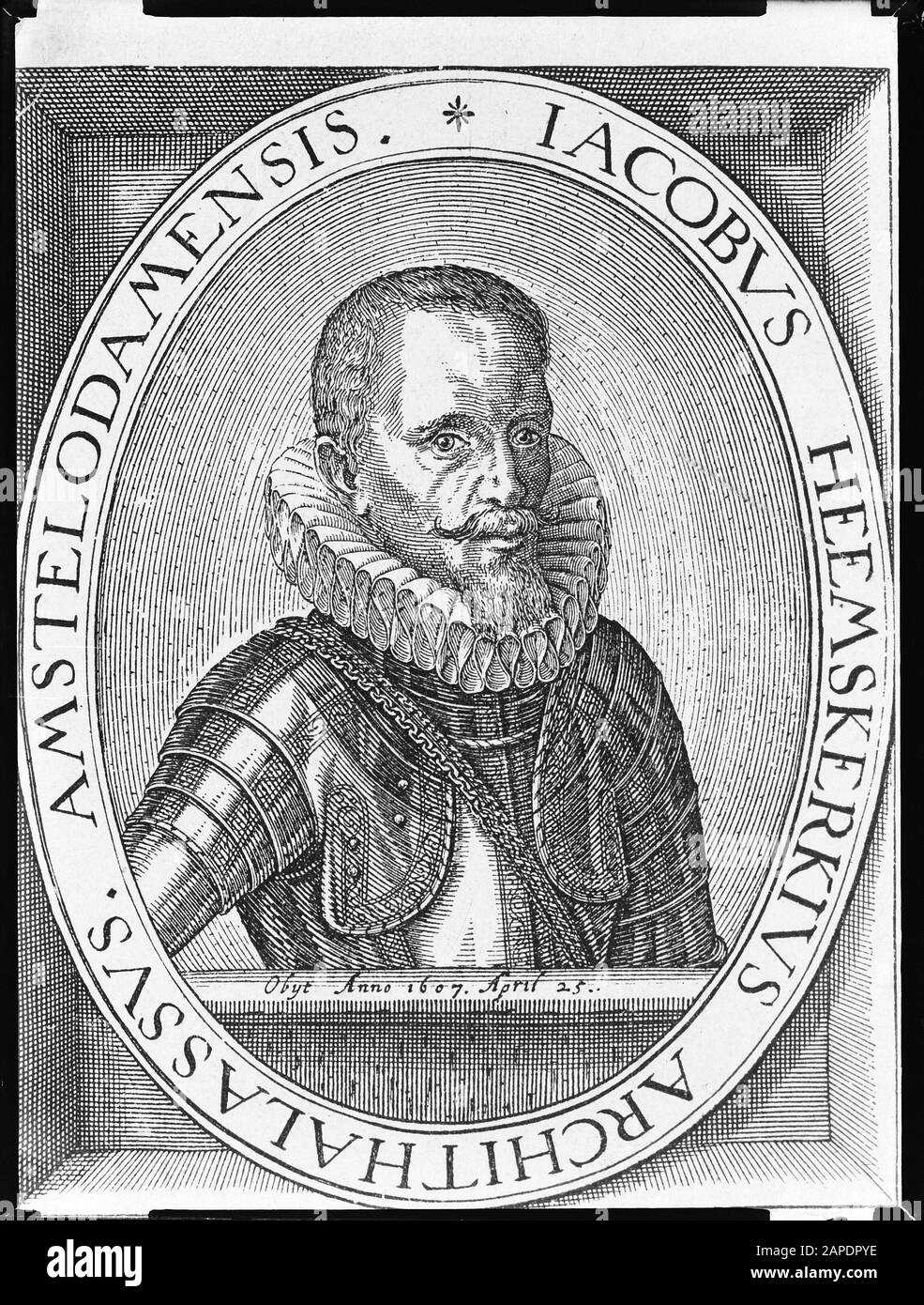 P [Portraits/Persons]/Annefo London series Description: Admiral Jacob van Heemskerck (1567-1607) Date: Non daté mots-clés: Admirals, portraits, transport maritime Nom personnel: Heemskerk, Jacob van Banque D'Images