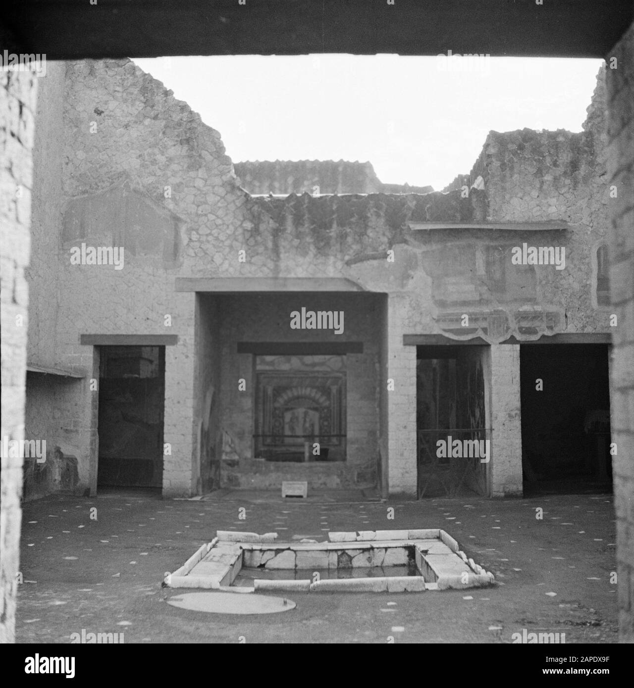 Fouilles à Pompéi Description: Archéologie, fouilles, ruines, Pompéi, Italie Date: Non daté lieu: Italie, Pompéi mots clés: Archéologie, fouilles, ruines Banque D'Images