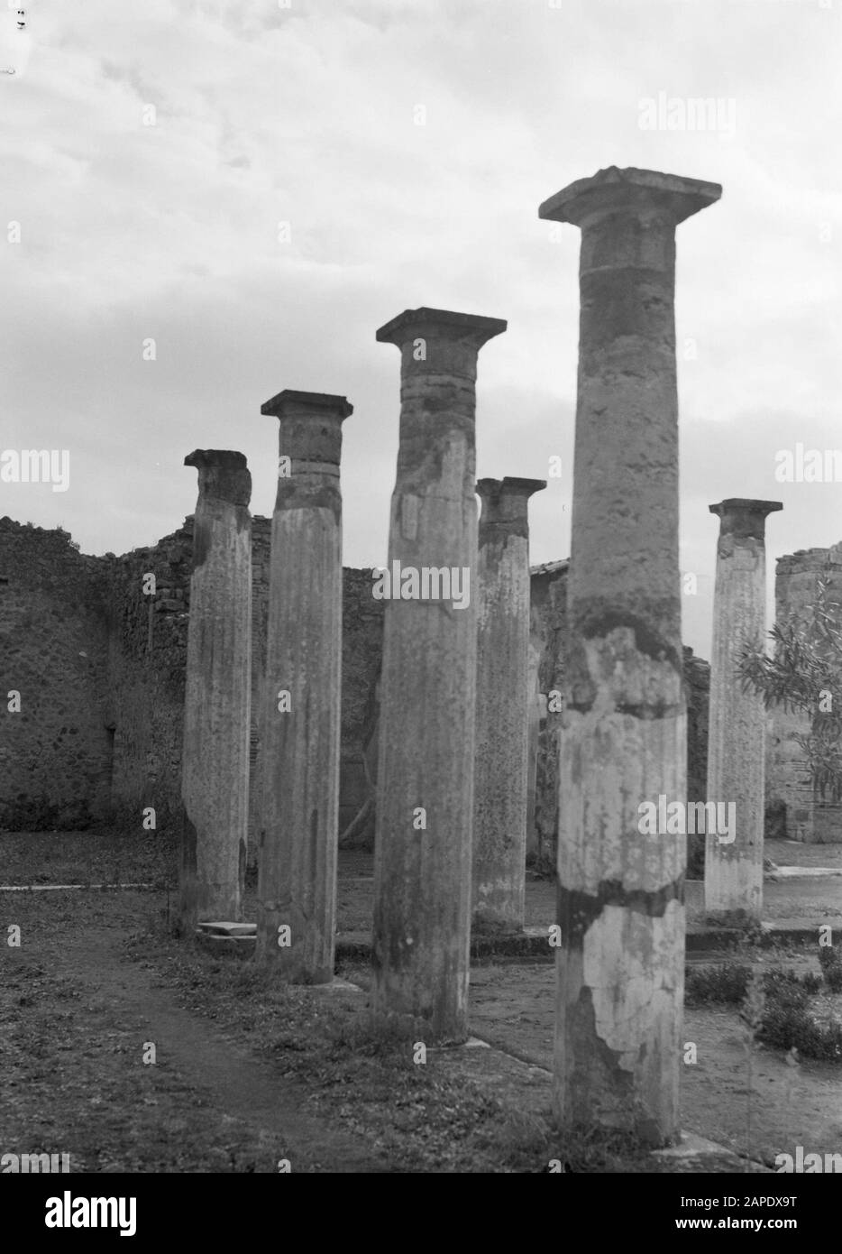 Fouilles à Pompéi Description: Archéologie, fouilles, ruines, Pompéi, Italie Date: Non daté lieu: Italie, Pompéi mots clés: Archéologie, fouilles, ruines Banque D'Images