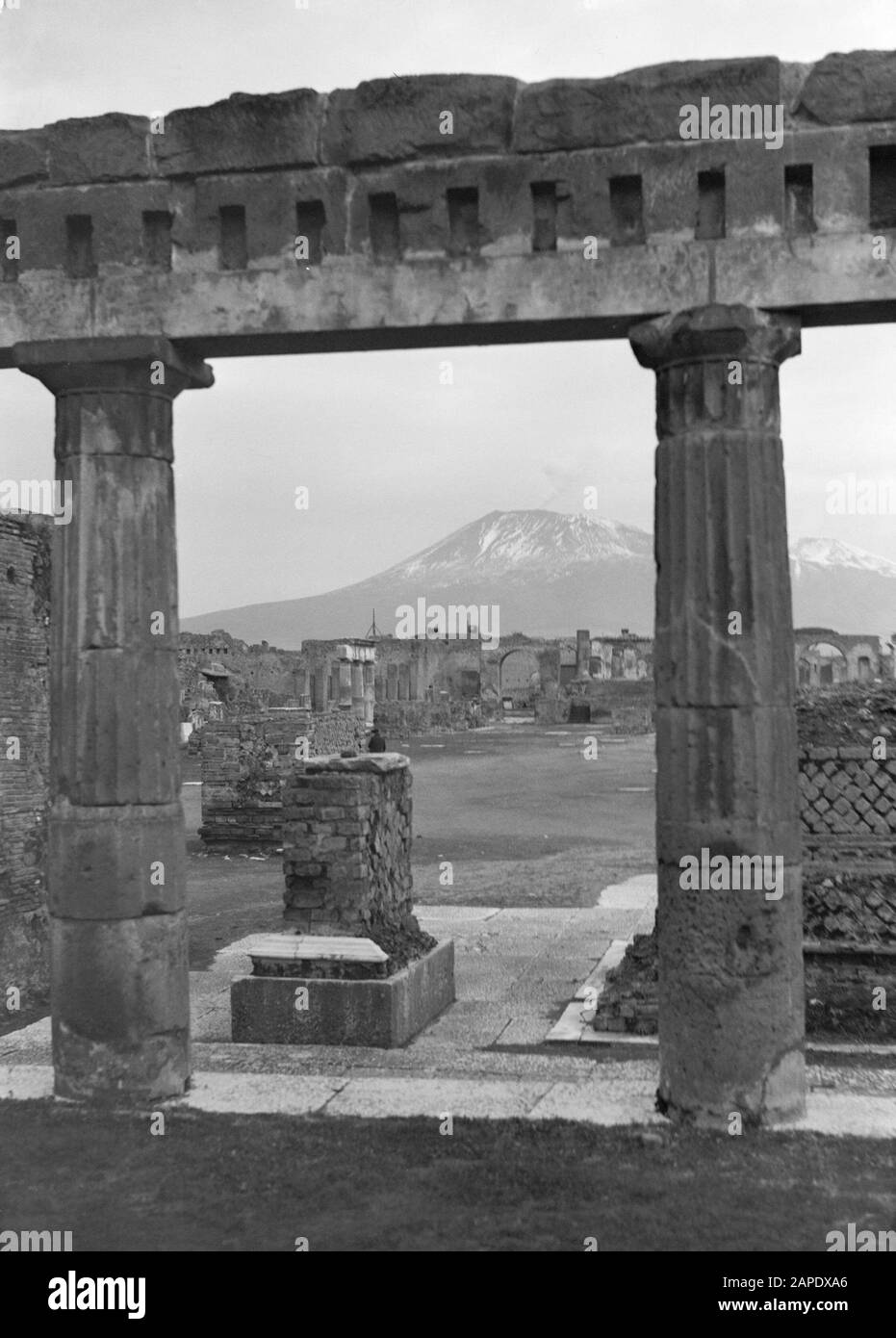 Fouilles à Pompéi Description: Archéologie, fouilles, ruines, Pompéi, Italie Date: Non daté lieu: Italie, Pompéi mots clés: Archéologie, fouilles, ruines Banque D'Images