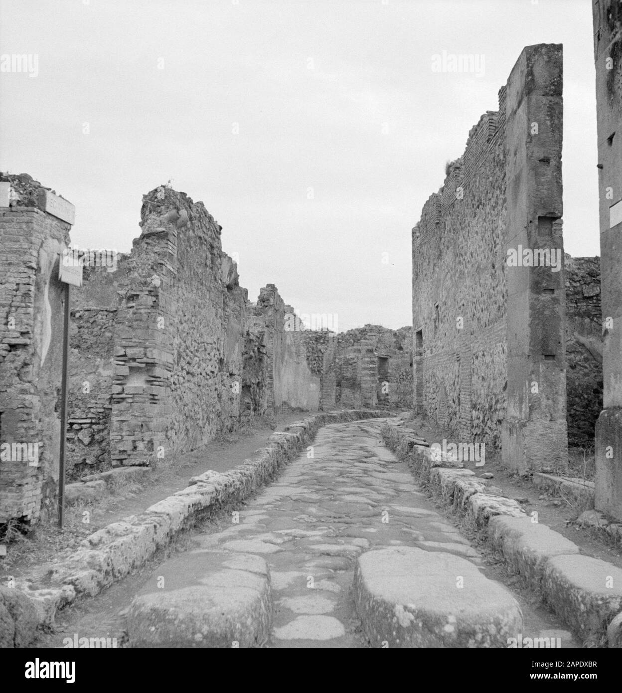 Fouilles à Pompéi Description: Archéologie, fouilles, ruines, Pompéi, Italie Date: Non daté lieu: Italie, Pompéi mots clés: Archéologie, fouilles, ruines Banque D'Images