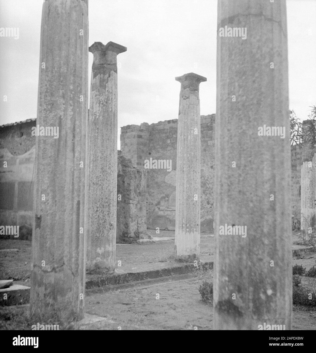 Fouilles à Pompéi Description: Archéologie, fouilles, ruines, Pompéi, Italie Date: Non daté lieu: Italie, Pompéi mots clés: Archéologie, fouilles, ruines Banque D'Images