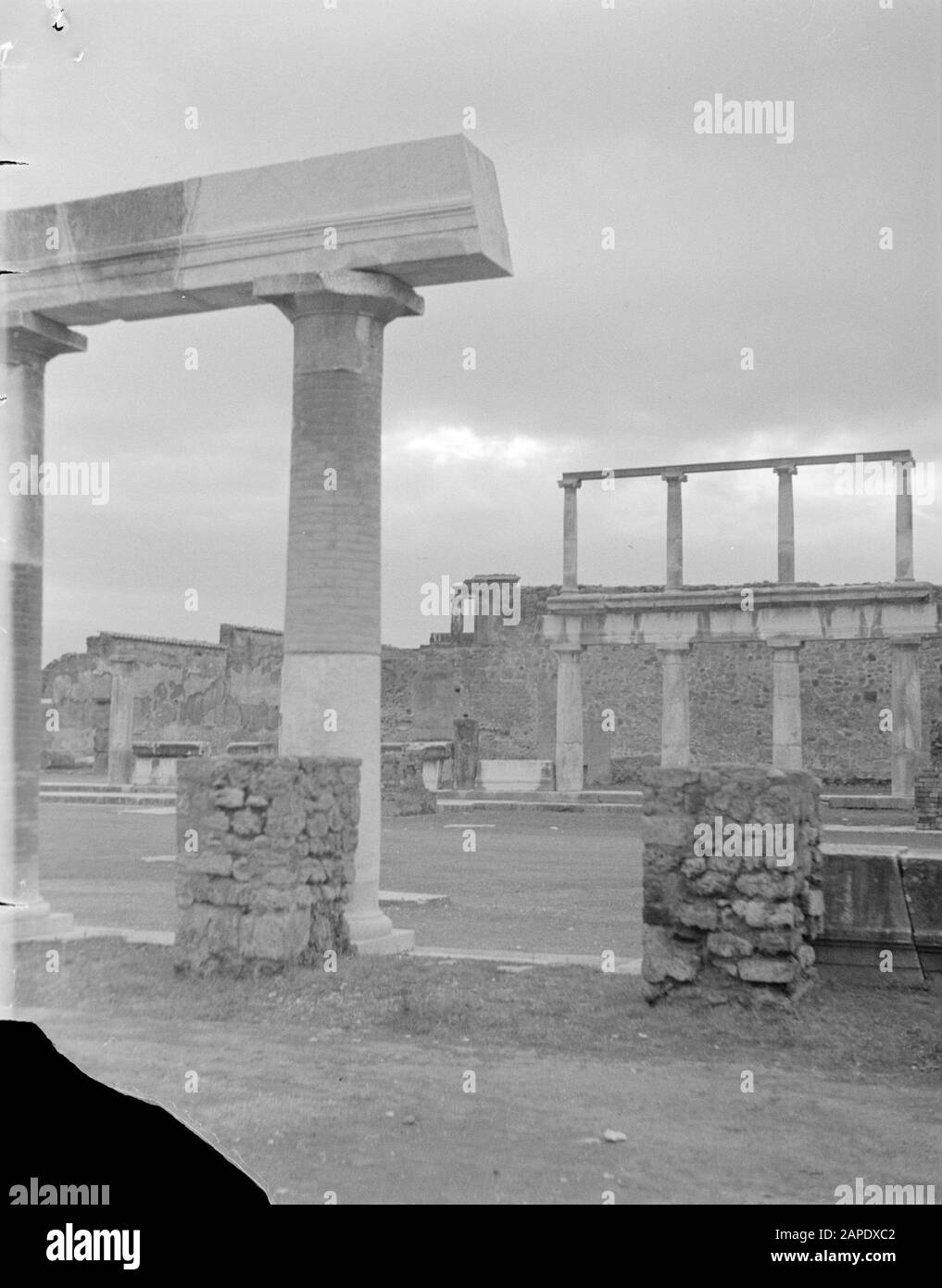 Fouilles à Pompéi Description: Archéologie, fouilles, ruines, Pompéi, Italie Date: Non daté lieu: Italie, Pompéi mots clés: Archéologie, fouilles, ruines Banque D'Images