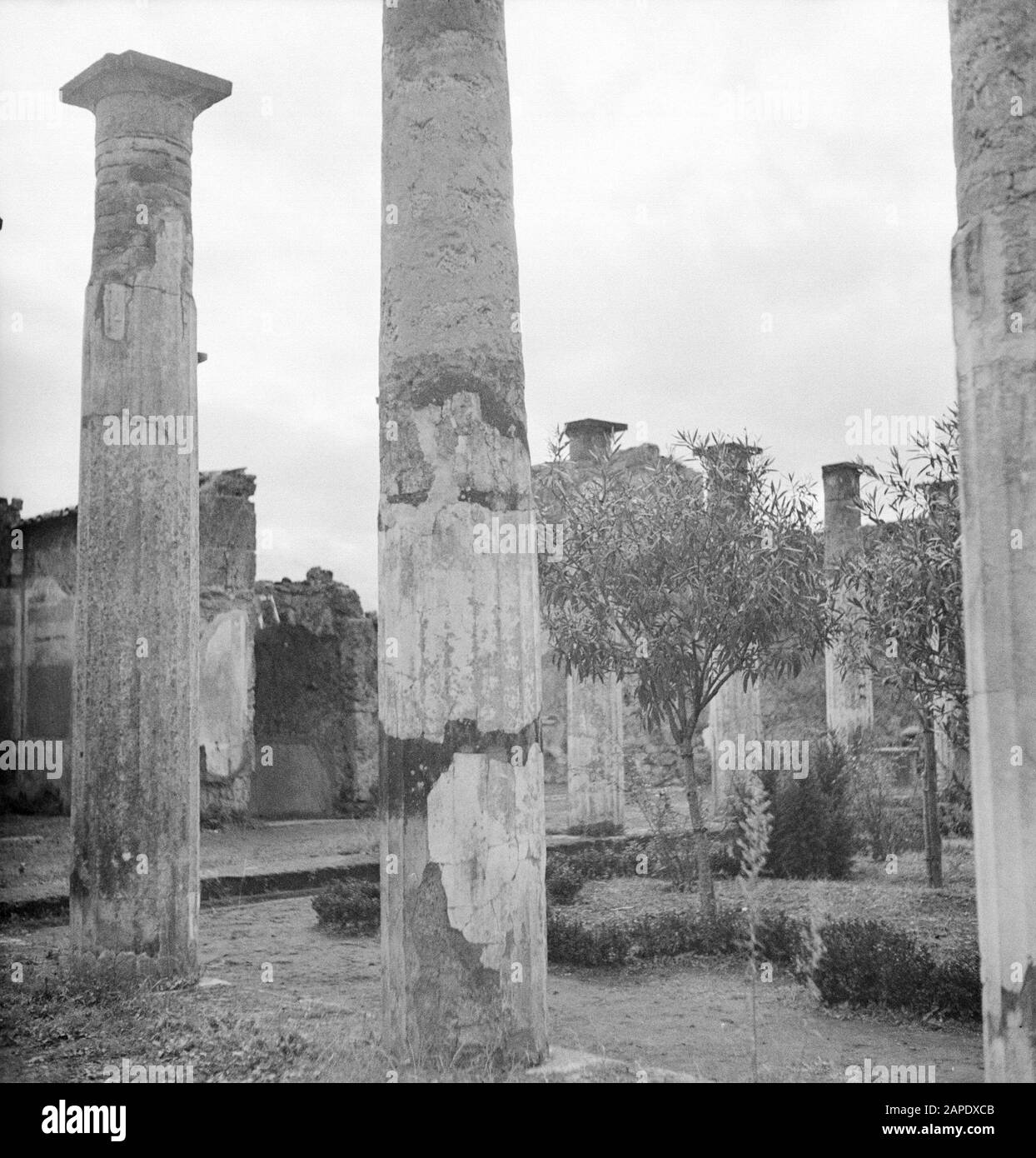 Fouilles à Pompéi Description: Archéologie, fouilles, ruines, Pompéi, Italie Date: Non daté lieu: Italie, Pompéi mots clés: Archéologie, fouilles, ruines Banque D'Images