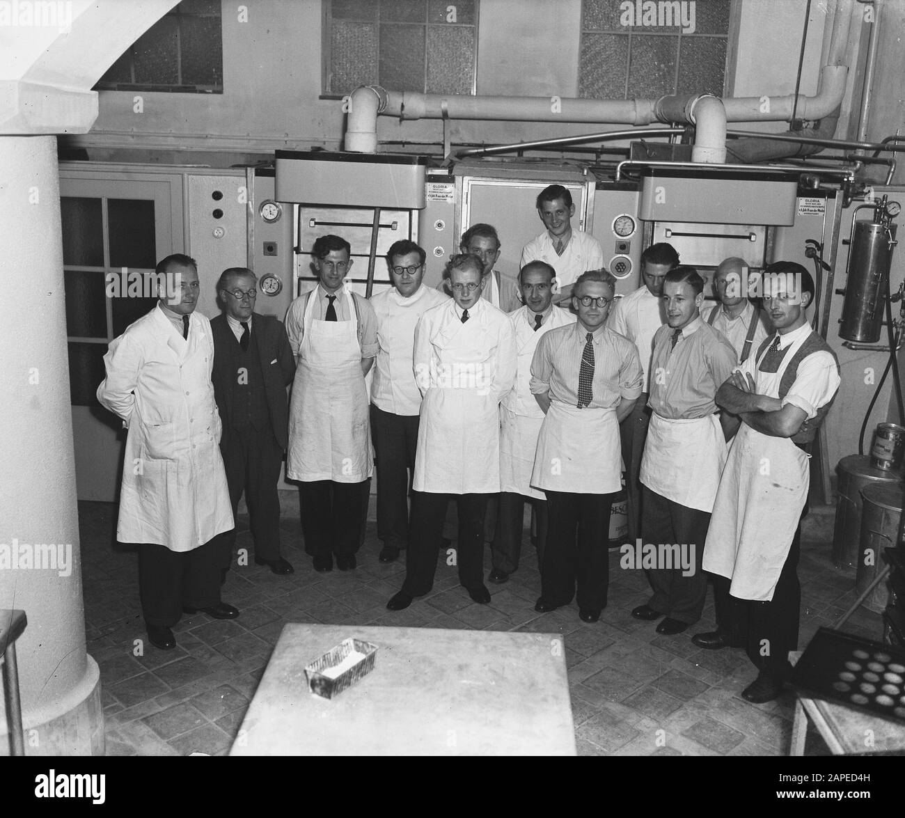 Craft Bakkerschool Date: 7 juillet 1948 mots clés: Boulangers, formation professionnelle, enseignants, écoles Banque D'Images