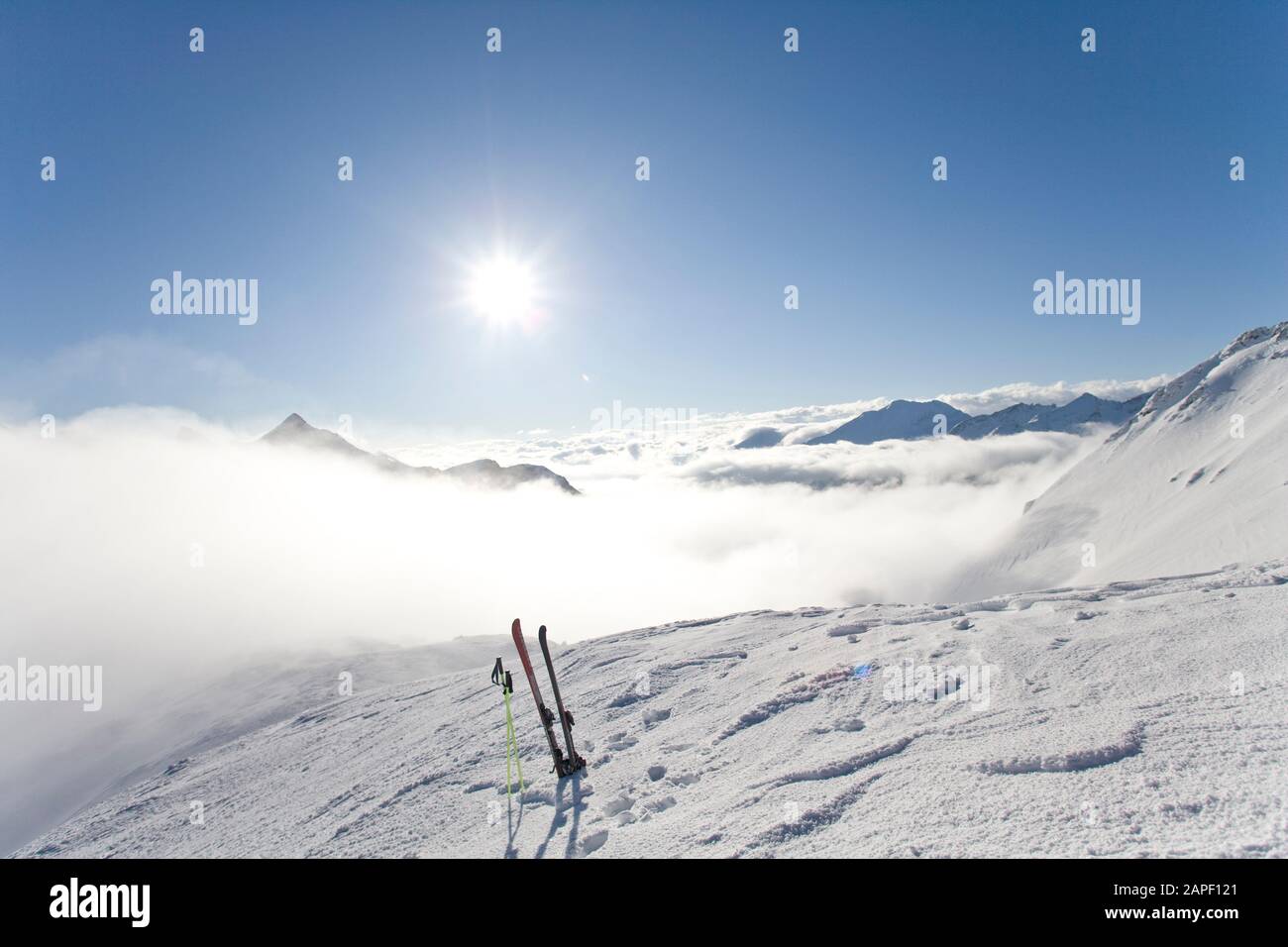 Dans le den Alpen - dans les Alpes Banque D'Images