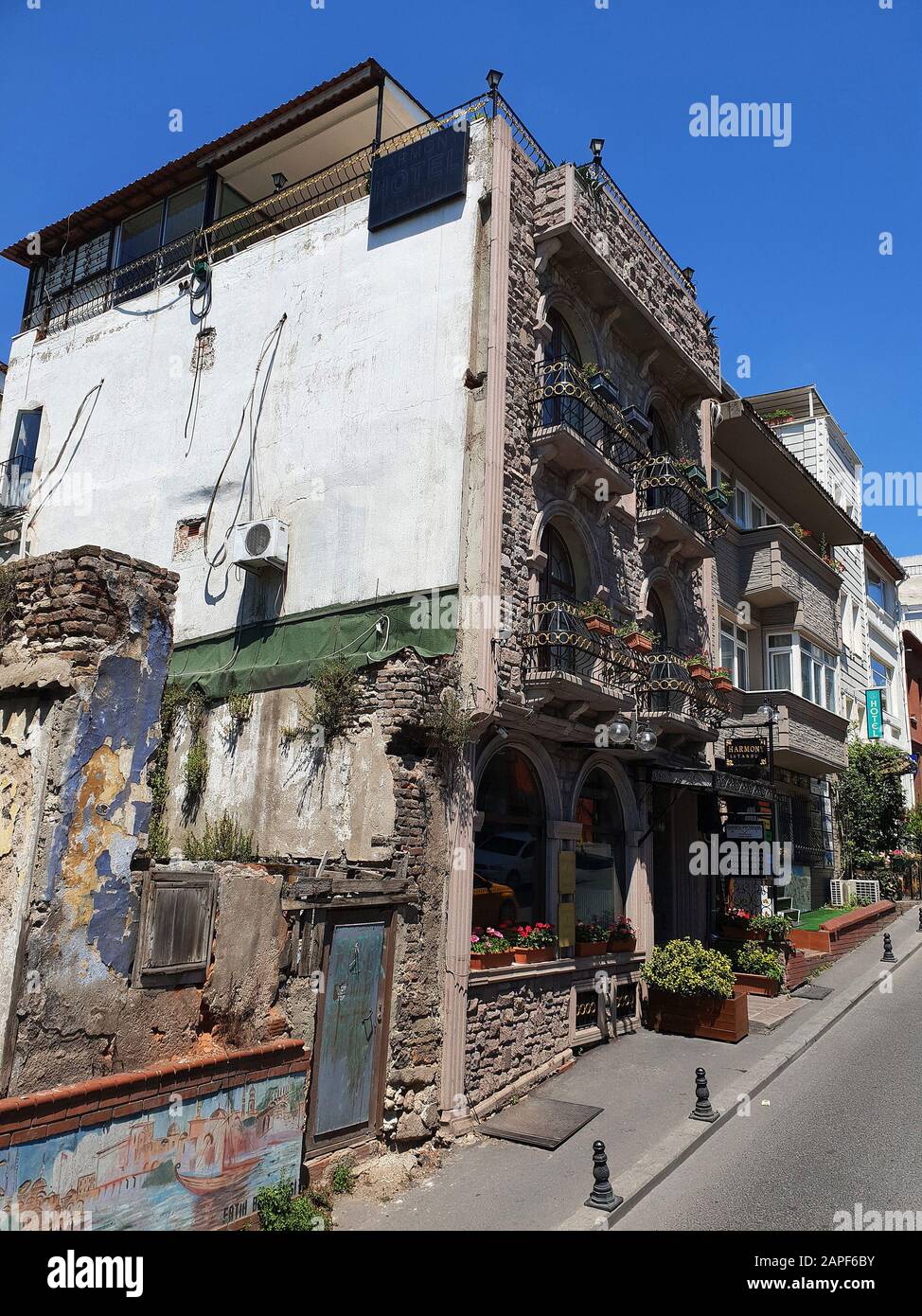 Scène de rue, Istanbul, Turquie Banque D'Images