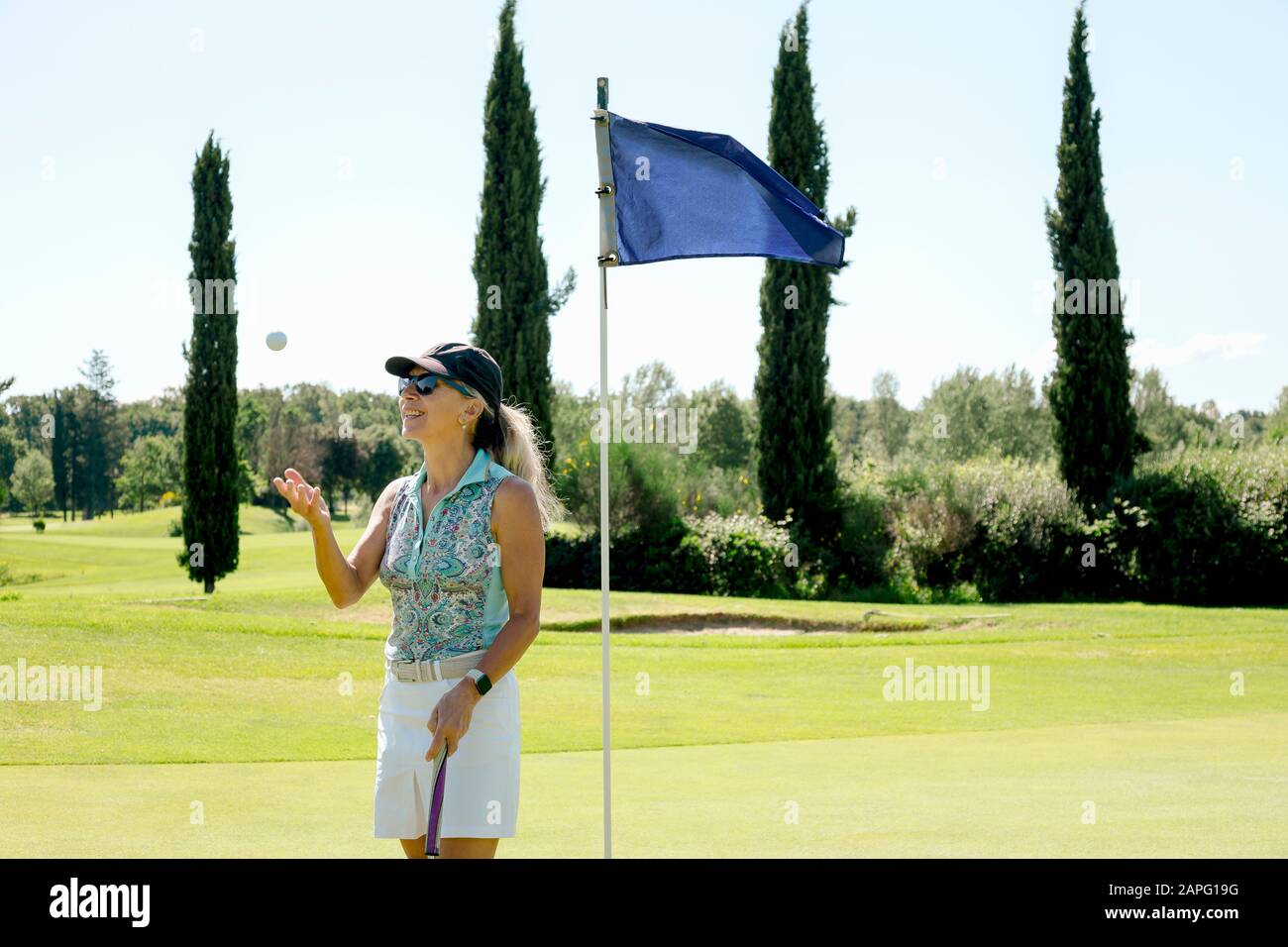 Golf golf course Banque D'Images