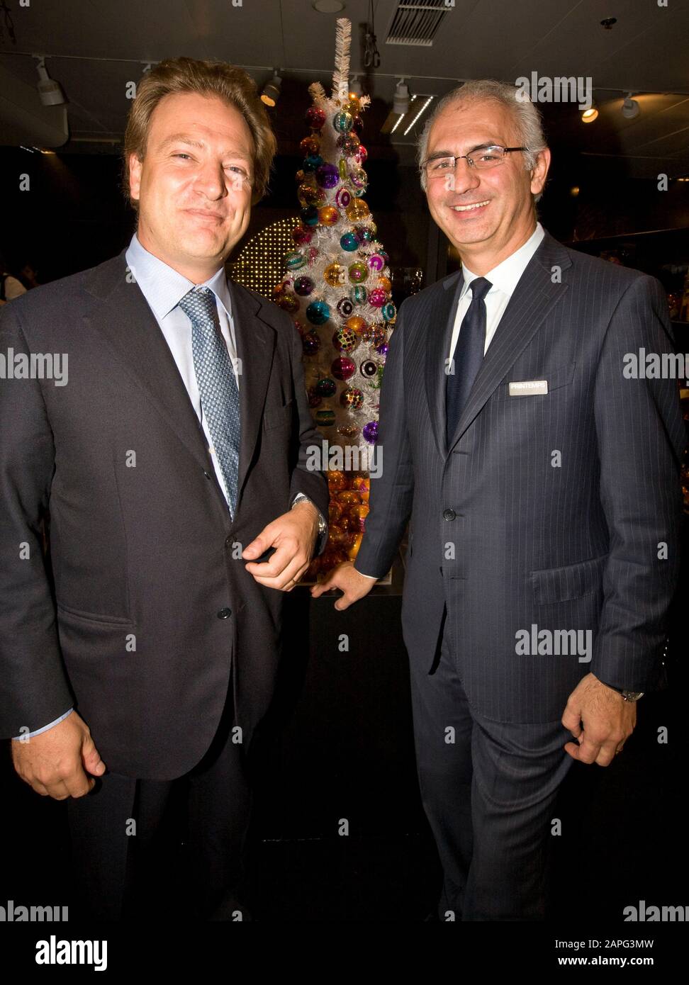 PAOLO DE CESARE ET MAURIZIO BORLETTI Banque D'Images