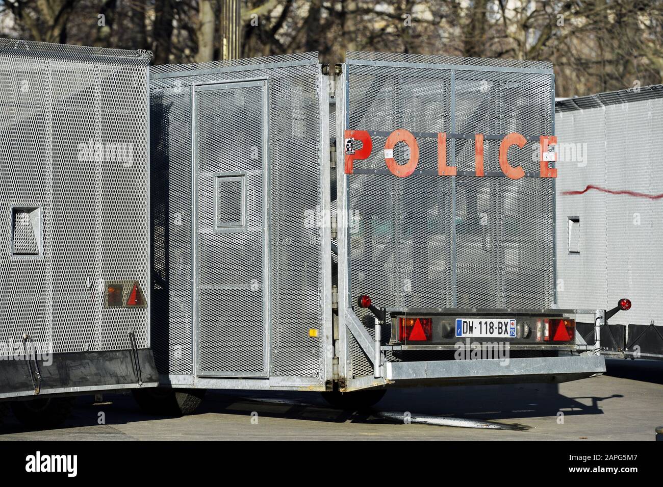 Système anti-intrusion - Paris - France Banque D'Images