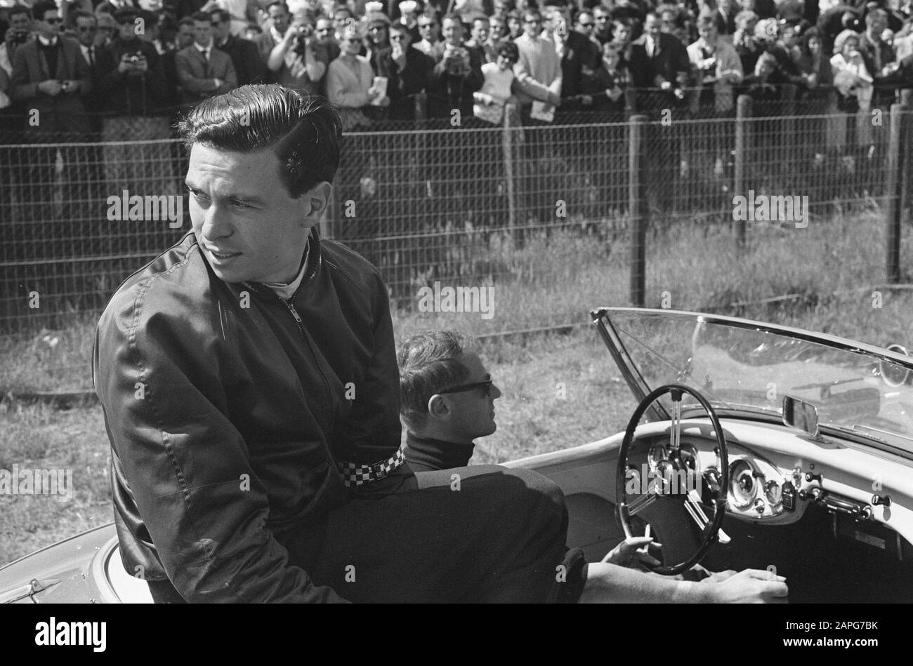Grand Prix À Zandvoort. Jim Clark.; Banque D'Images