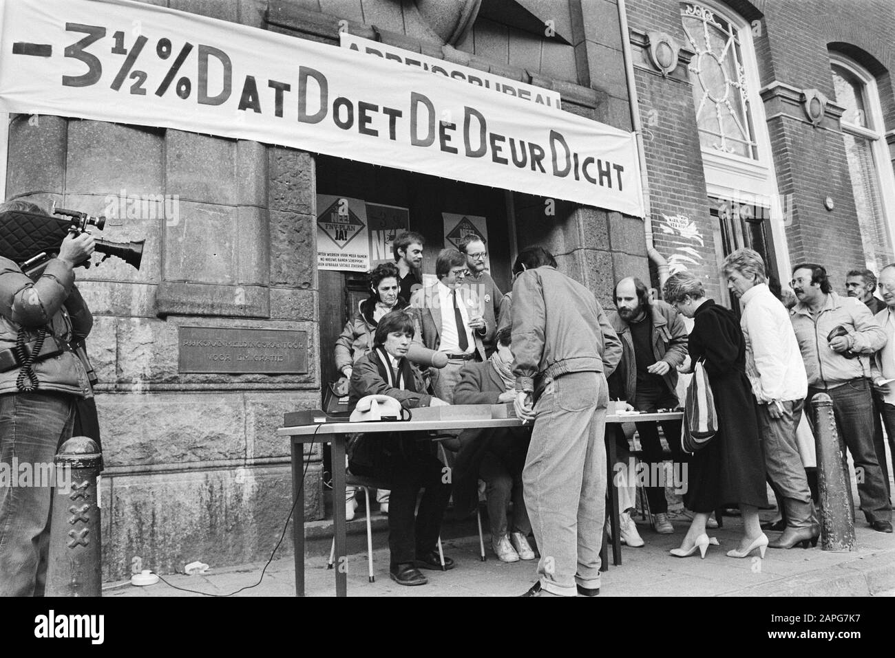 Les actions et les grèves de la fonction publique ont été liées à 3,5 % Banque D'Images