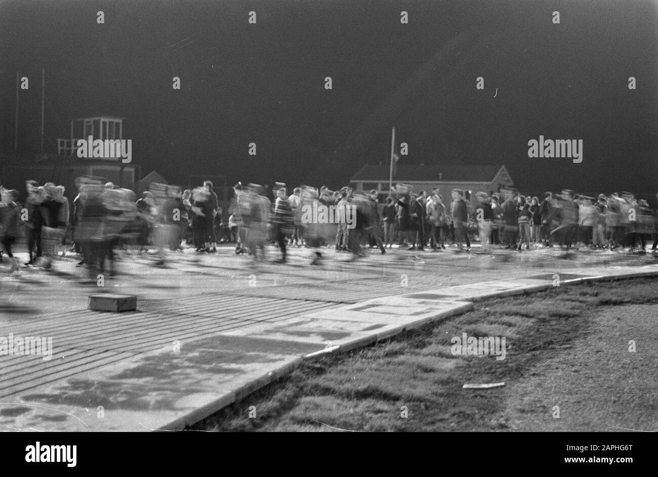 La patinoire Jaap Eden d'Amsterdam est de nouveau ouverte Date: 16 octobre 1962 lieu: Amsterdam, Noord-Holland mots clés: Ice rinks Nom personnel: Eden, Jaap Banque D'Images