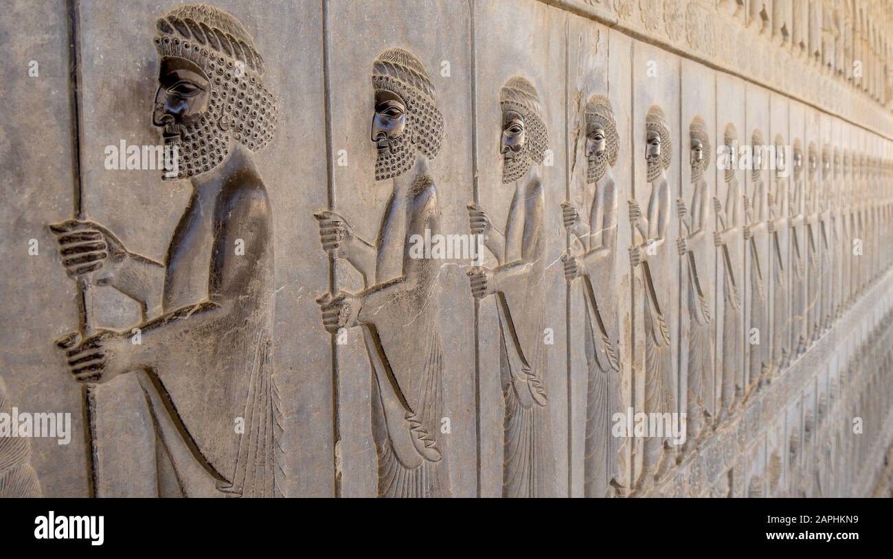Persepolis, Patrimoine mondial de l'UNESCO, Iran Banque D'Images