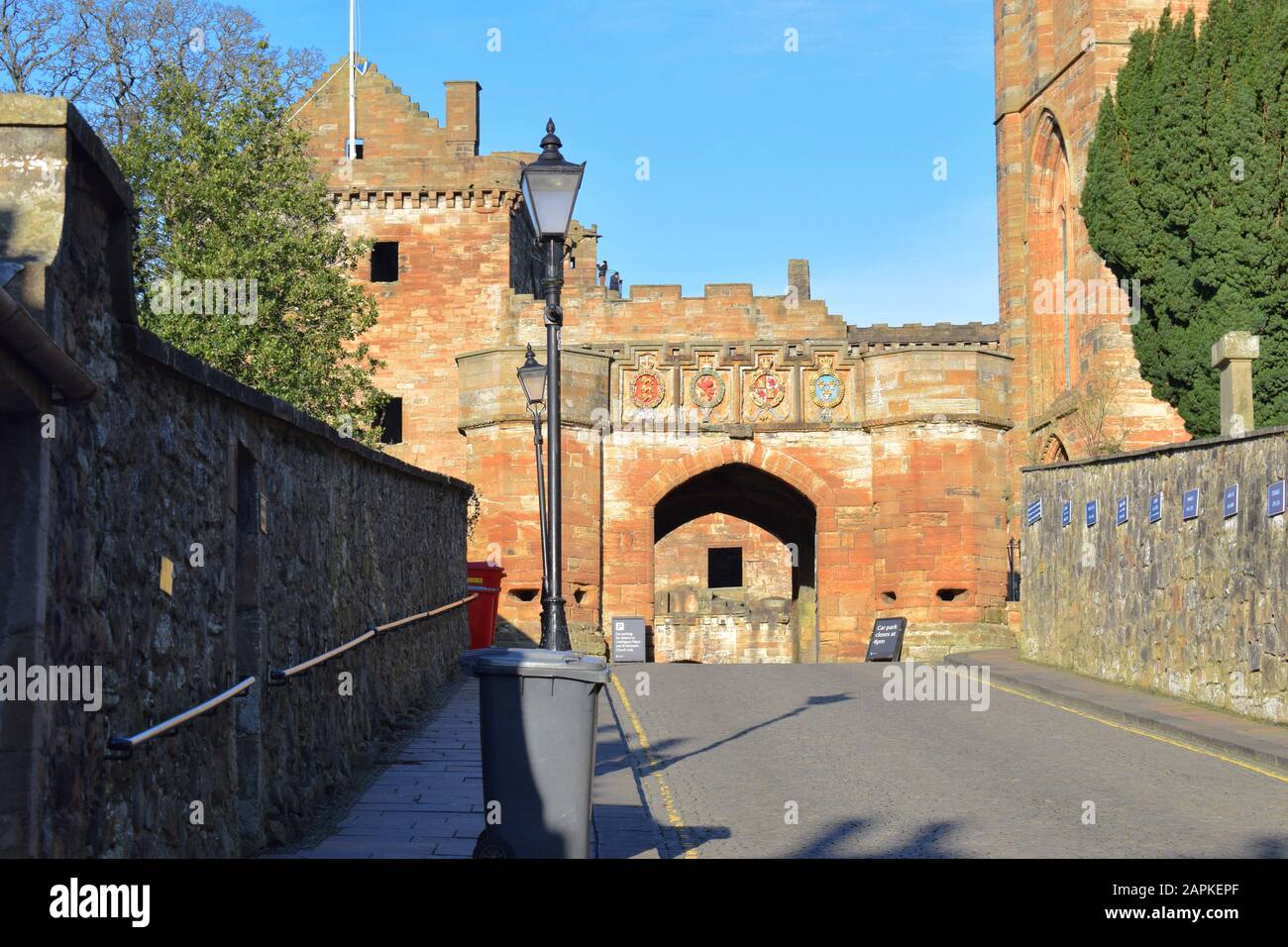 Palais de Linlithgow Banque D'Images