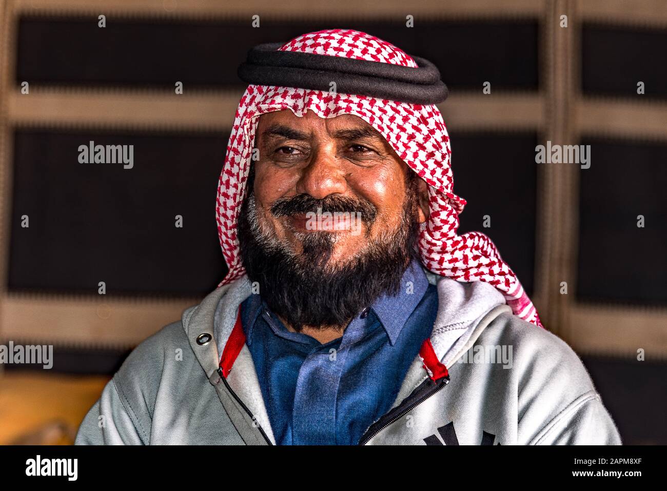 Portraits d'hommes saoudiens. Banque D'Images