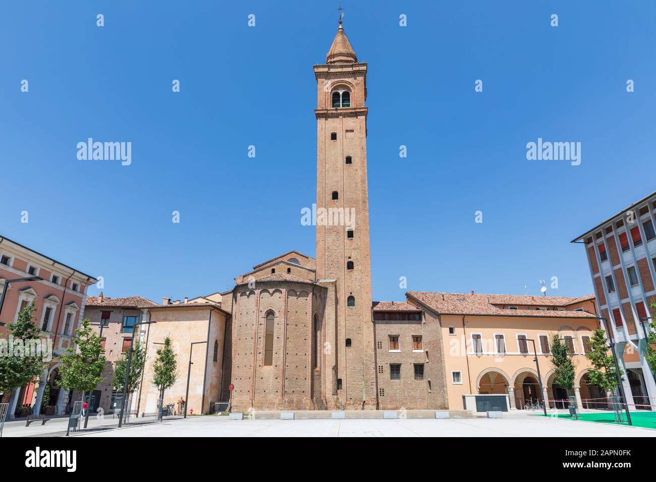 Cathédrale de San Giovanni Battista / Cesena Cattedrale di San Giovanni Battista, Cesena, Italie. Banque D'Images