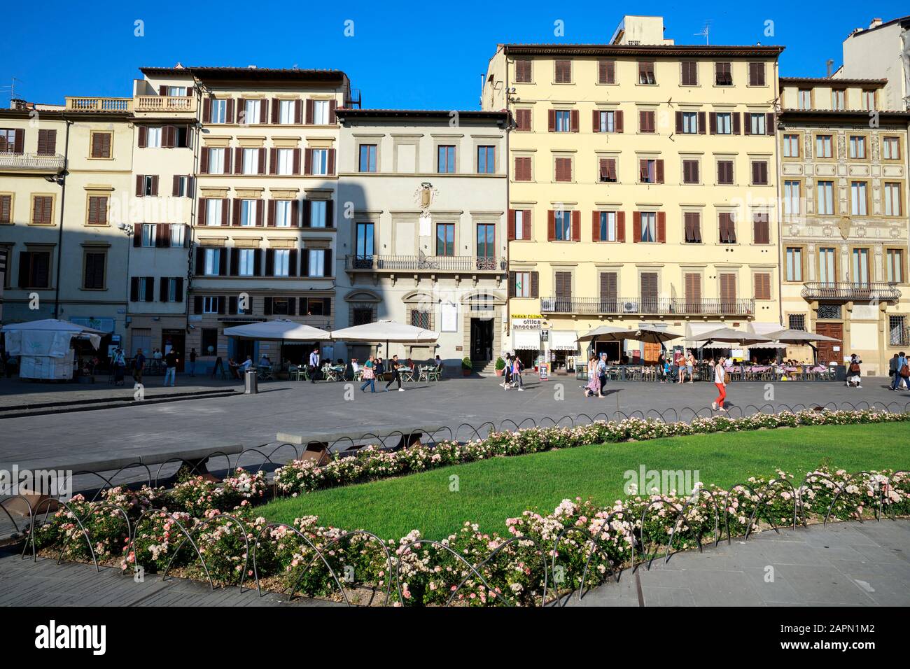 Piazza di Santa Maria Novella, Florence, Italie. Banque D'Images