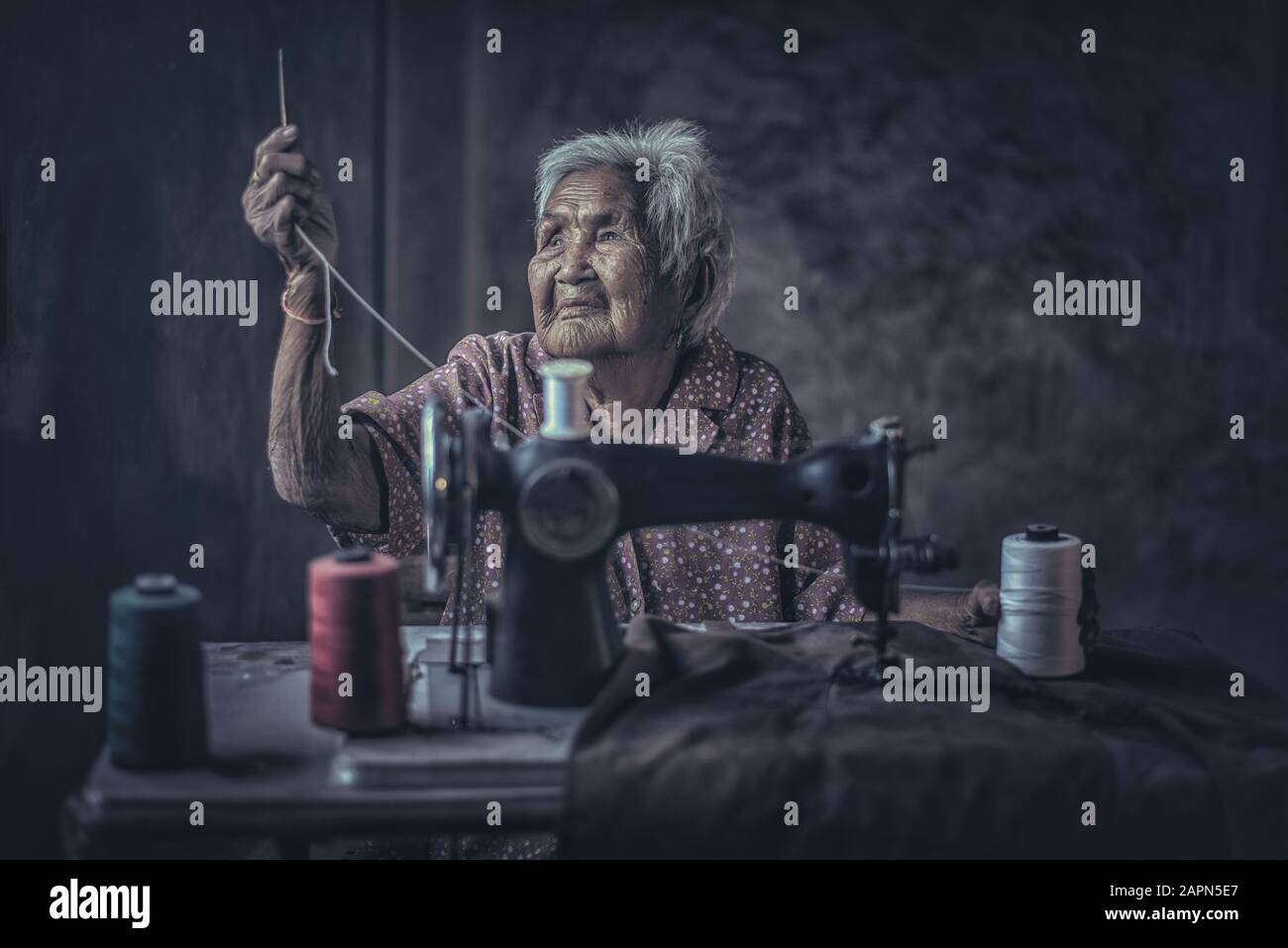 Femme de 80 ans Banque de photographies et d’images à haute résolution