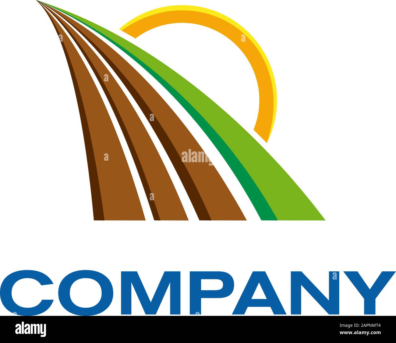 Inscrivez-vecteur l'agriculture biologique, épicerie Illustration de Vecteur