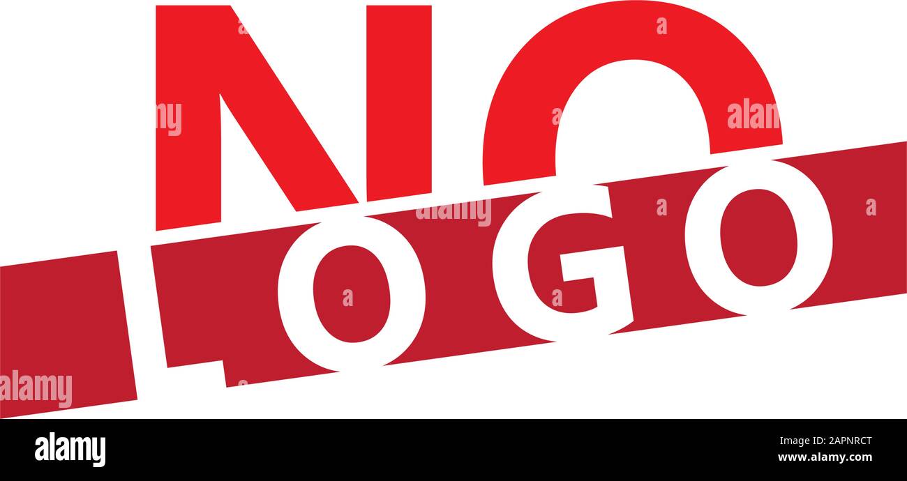 signe vectoriel nologo Illustration de Vecteur