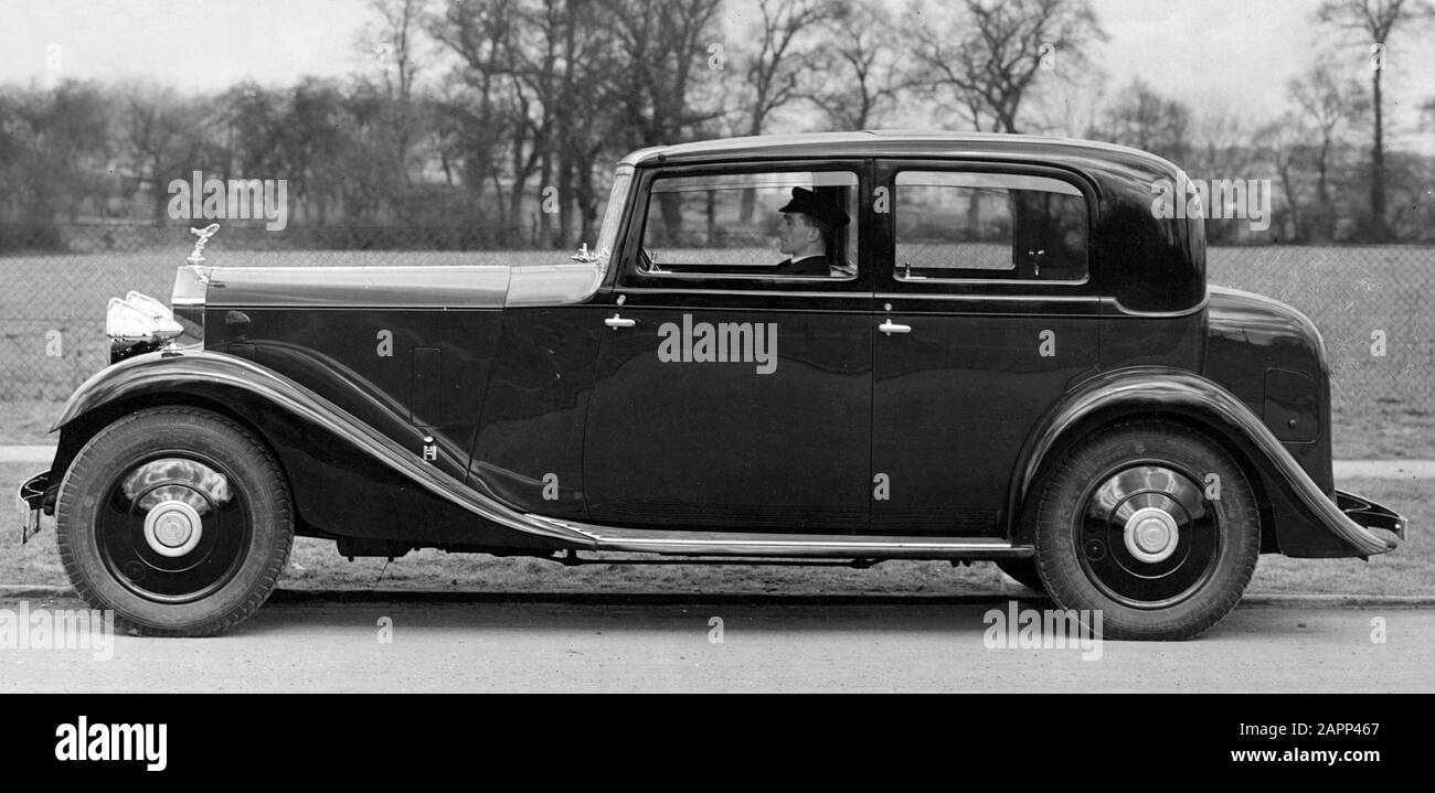 1933 Rolls-Royce 20/25 Hooper Saloon Banque D'Images