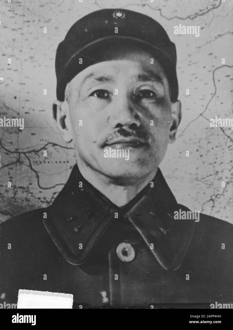 Portrait Chiang Kai-shek Date : 4 novembre 1948 mots clés : portraits, chefs d'État Banque D'Images