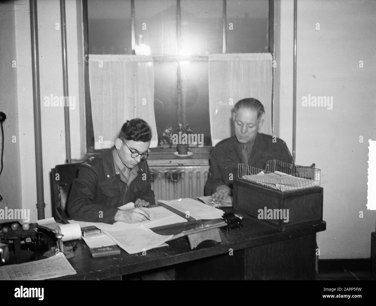 Kokskamp À Eefde Date : 13 Novembre 1948 Lieu : Eefde Banque D'Images