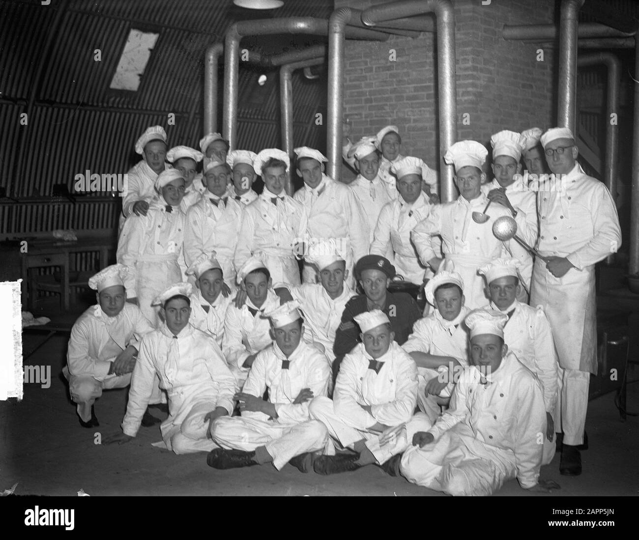 Kokskamp À Eefde Date : 13 Novembre 1948 Lieu : Eefde Banque D'Images