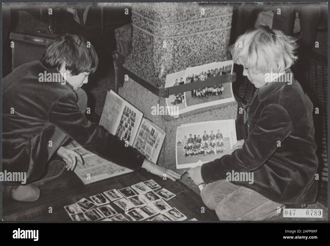 Sports, collections, foires, photos de football Date: 7 janvier 1968 lieu: Amsterdam, Noord-Holland mots clés: Foires, collections, sports, photos de football Nom de l'institution: Koopmansbeurs : Koch, Eric/Anefo Banque D'Images