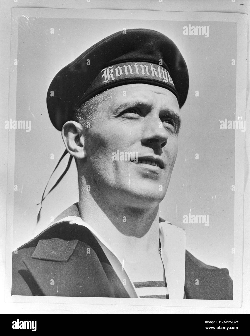 Marine [Marine] Annefo London series Dutch Sailor Date: 1940-1945 mots clés: Navy, World War II, marins Nom de l'institution: Dutch Economic Institute, RNN Banque D'Images