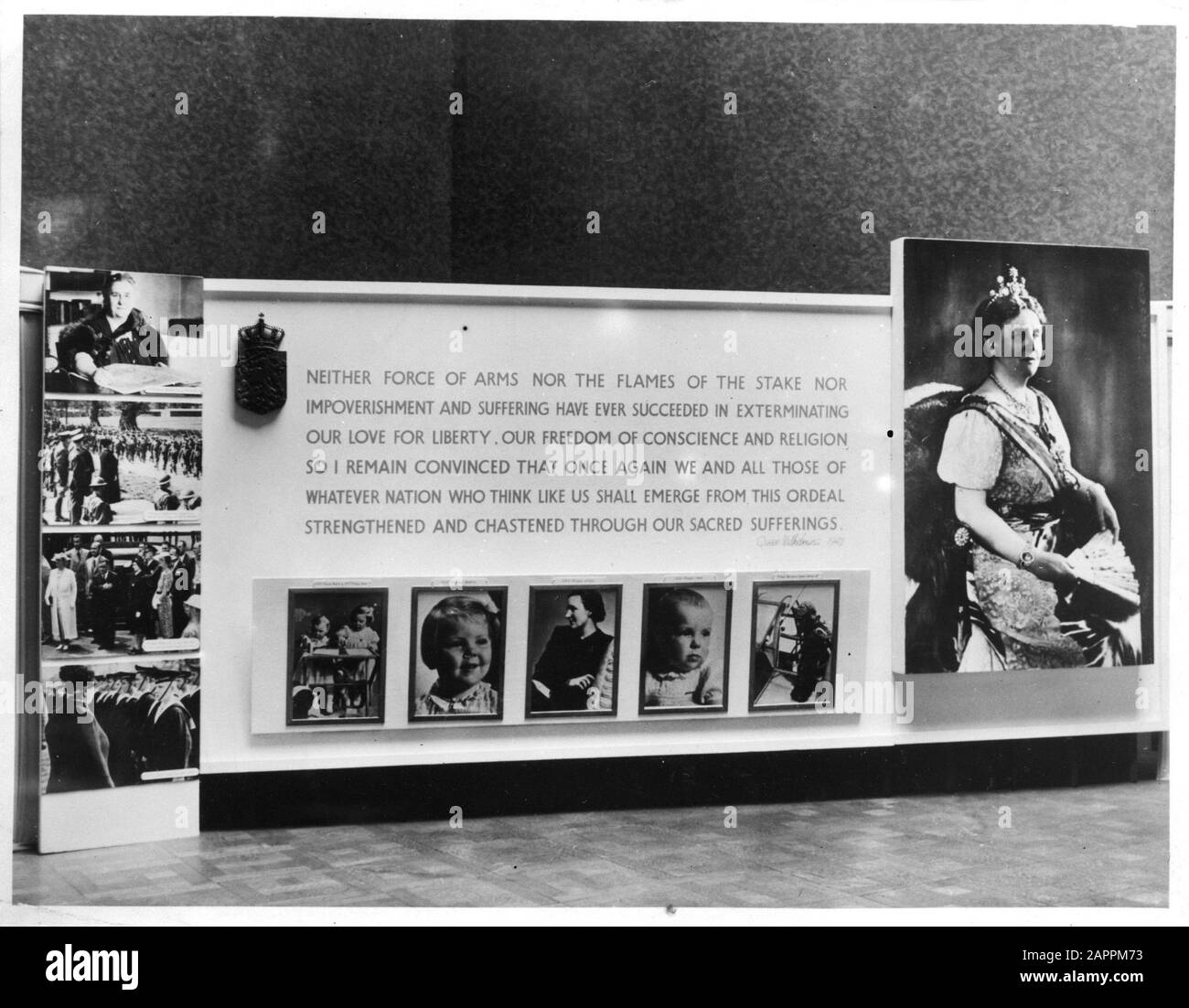 HIE [Pays-Bas en Angleterre]/Annefo London series [exposition sur les Pays-Bas à Glasgow] Annotation : Repronegative Date: Août 1942 lieu: Glasgow, Grande-Bretagne mots clés: Expositions, seconde Guerre mondiale Banque D'Images