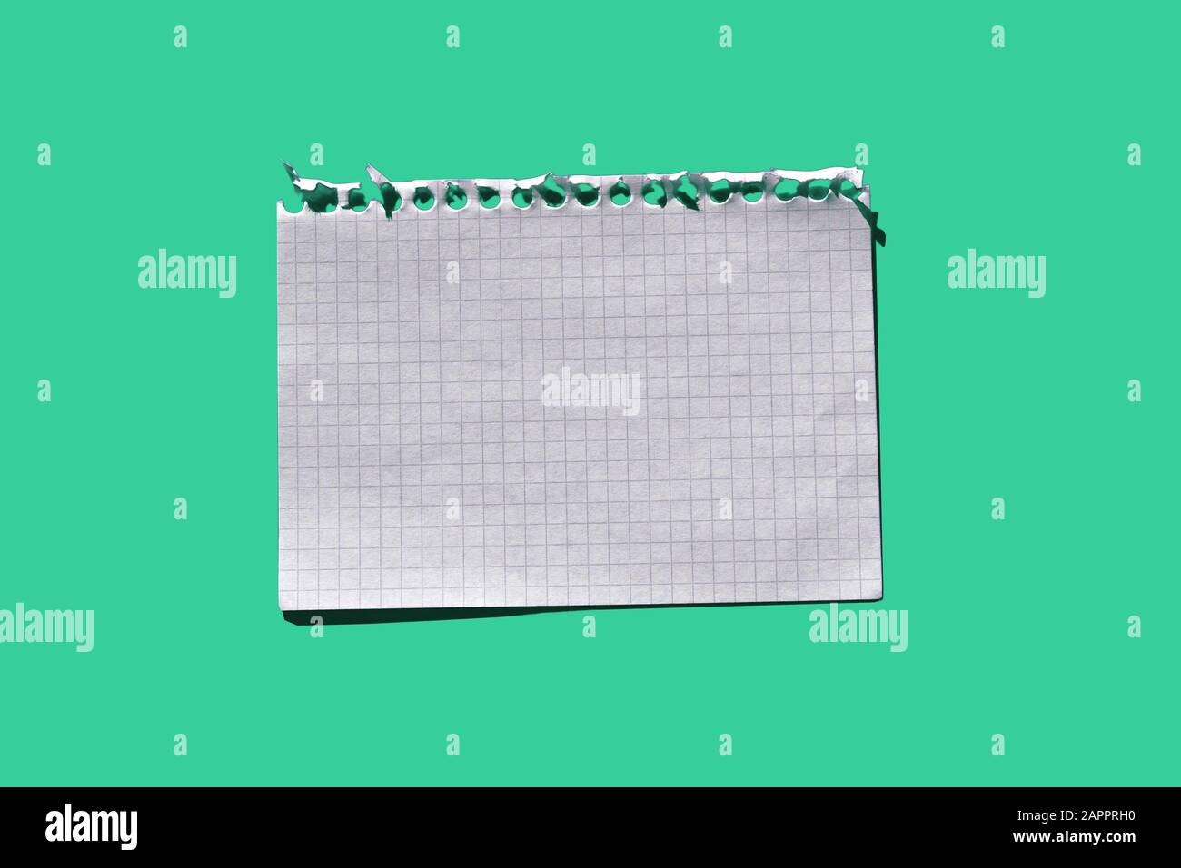notez le support trombone agrafe papier de type note Banque D'Images