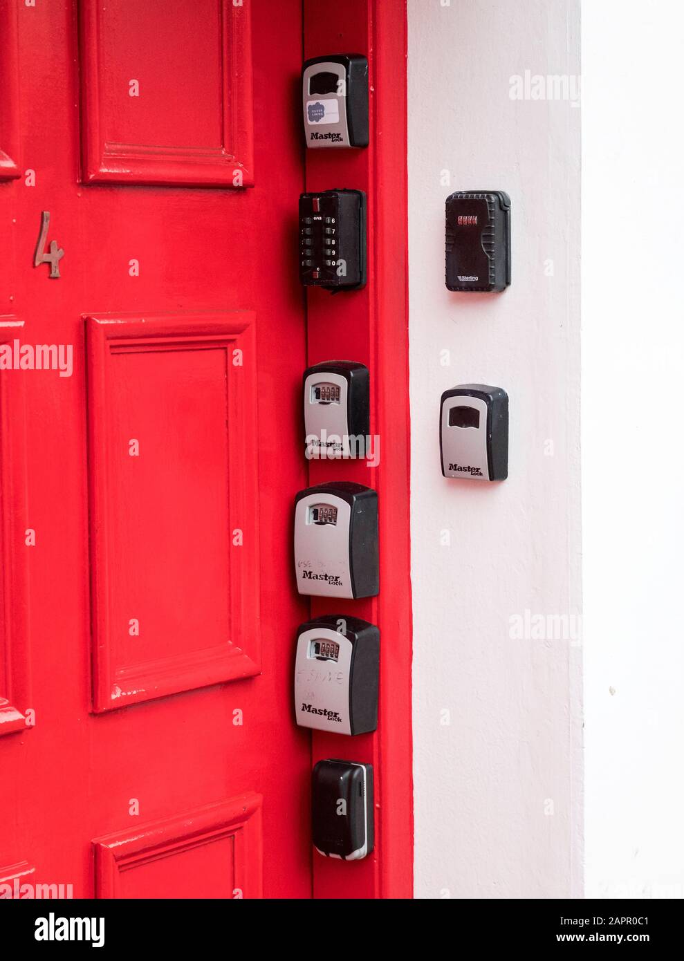 Boîte à clés airbnb (différentes couleurs)
