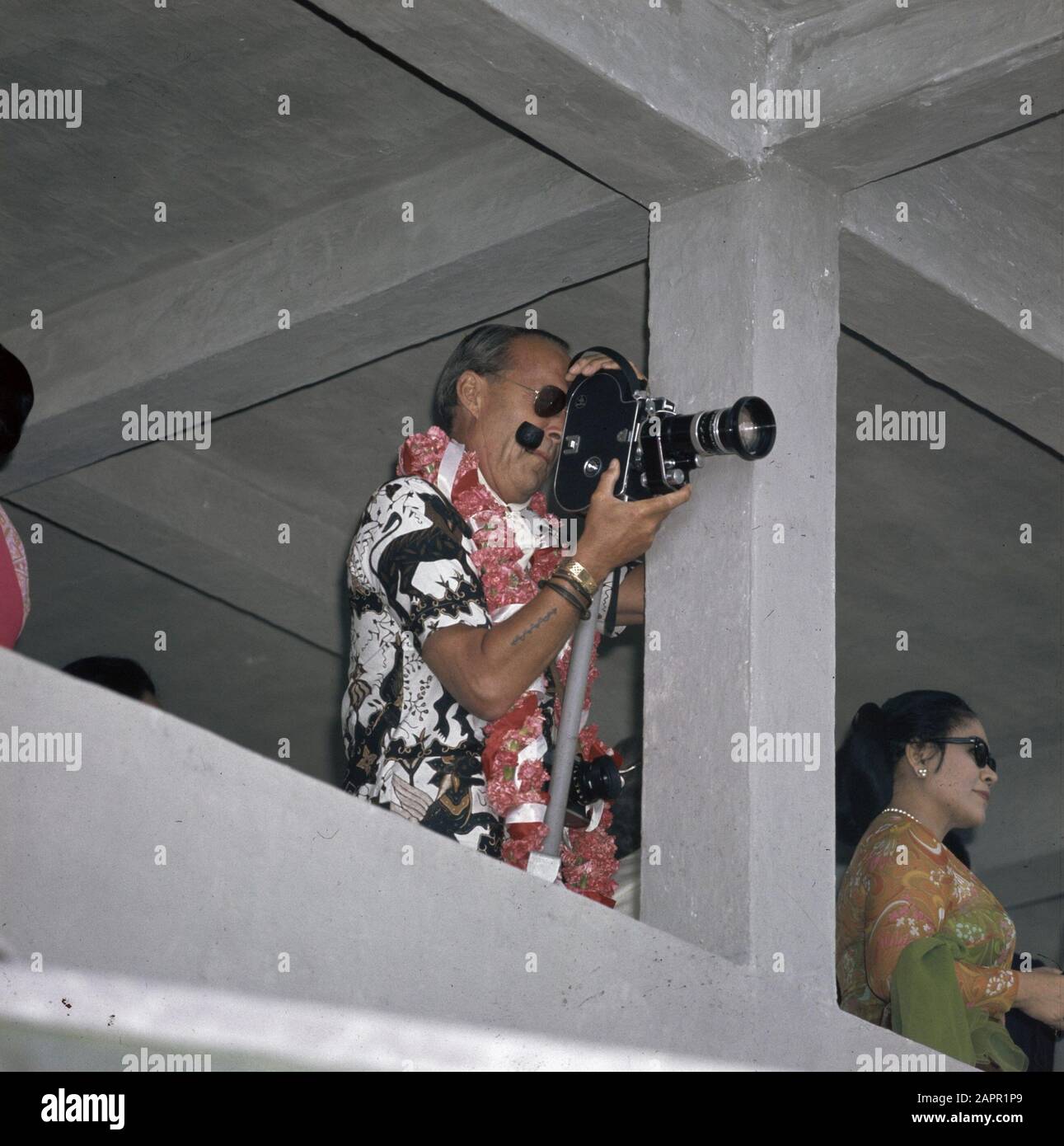 Visite d'État Indonésie Prince Bernhard Date de tournage: 31 août 1971 lieu: Indonésie mots clés: Princes, visites d'État Nom personnel: Bernhard (prince Pays-Bas) Banque D'Images