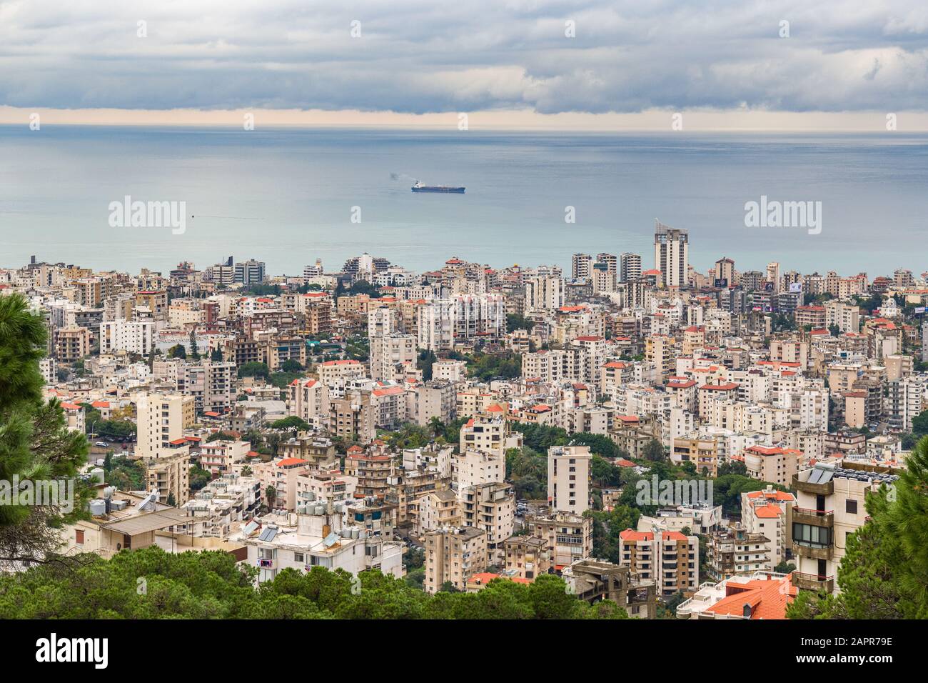 Jounieh Banque D'Images