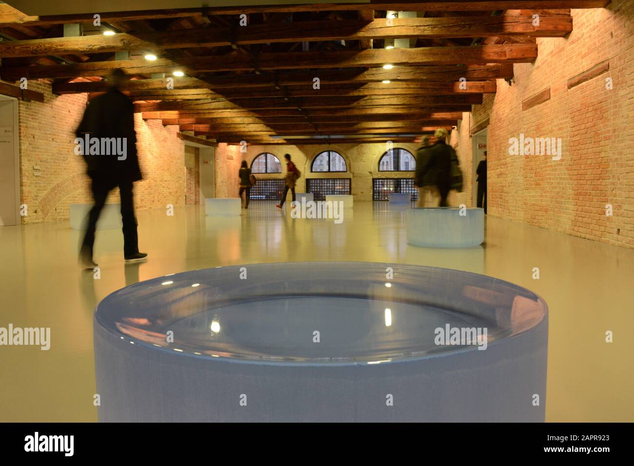 Musée Punta della Dogana, Centre d'art contemporain, Collection François Pinault, Venise, Vénétie, Italie, Europe Banque D'Images