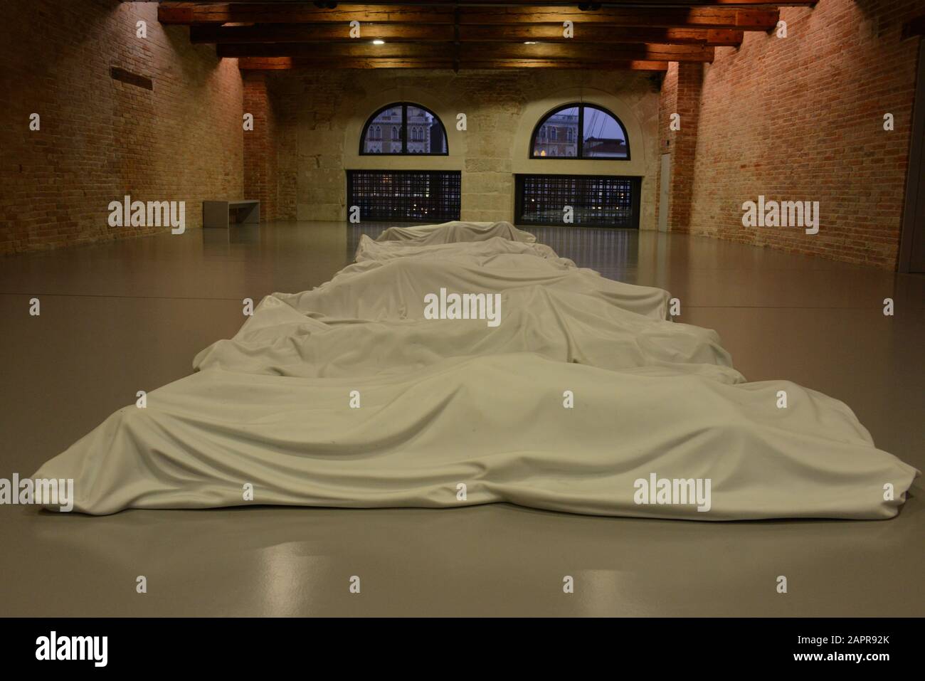 Musée Punta della Dogana, Centre d'art contemporain, Collection François Pinault, Venise, Vénétie, Italie, Europe Banque D'Images