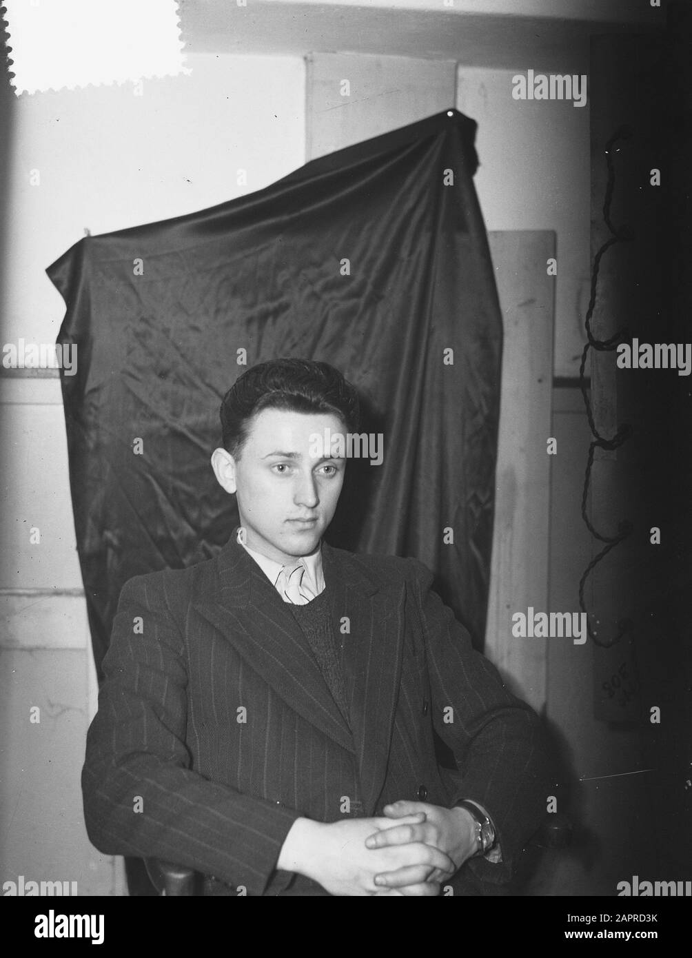 Photo De Passeport Lord Pot Date : 20 Février 1952 Banque D'Images